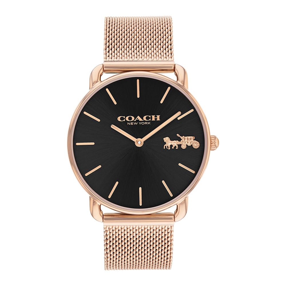 【新品】コーチ COACH 腕時計 レディース 14504384 エリオット ELLIOT クォーツ 電池式 ブラックxゴールド アナログ表示 コーチ エリオット クォーツ 電池式 腕時計 ブランド レディース COACH